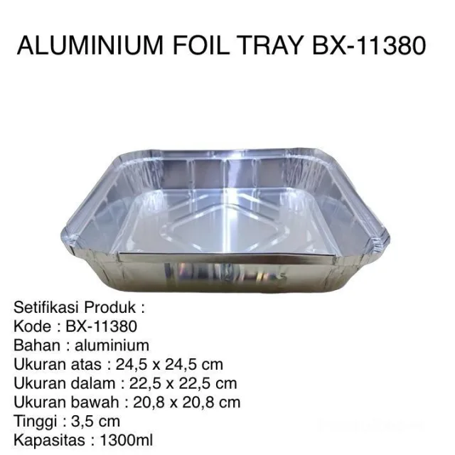 FOIL BX11380 1300ML (A24,5X24,5) T3,5 (DOS=500)