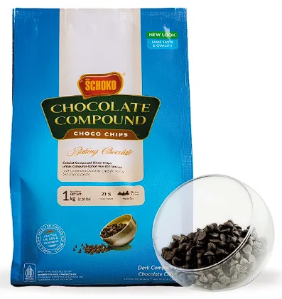 SCHOKO CHIP DARK 1KG(DOS=5)(SEP27)