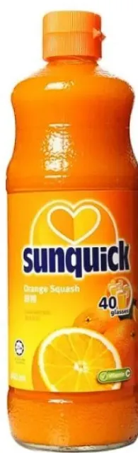 SUNQUICK ORANGE 800ML(DOS=6)(JUN27)