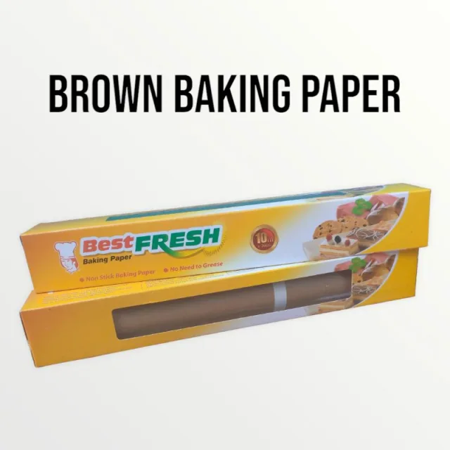 BF BAKING PAPER BROWN 30X10M (DOS=24)