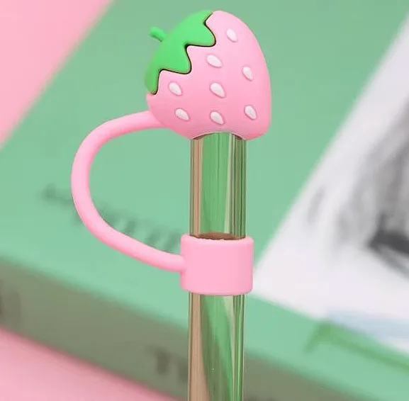 PST23 TUTUP SEDOTAN STRAW PINK PCS