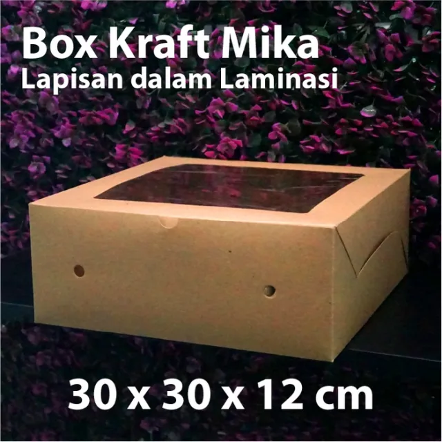 BOX KRAFT BK 30X30 T12 (PACK=10)