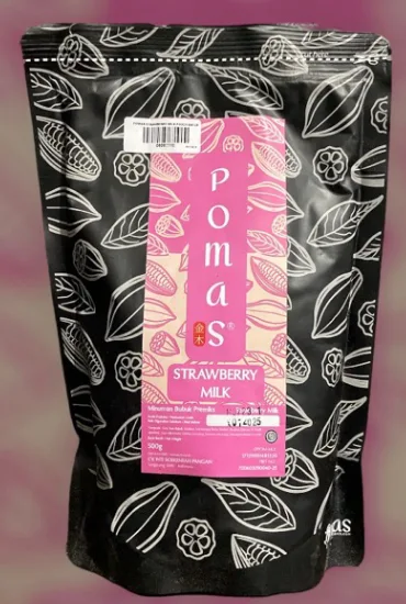 POMAS POWDER STRAWBERRY 500GR (DOS=20)