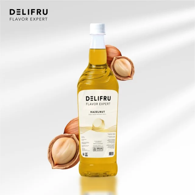 DELIFRU SY HAZELNUT 1L(DOS=6)(MAR27)