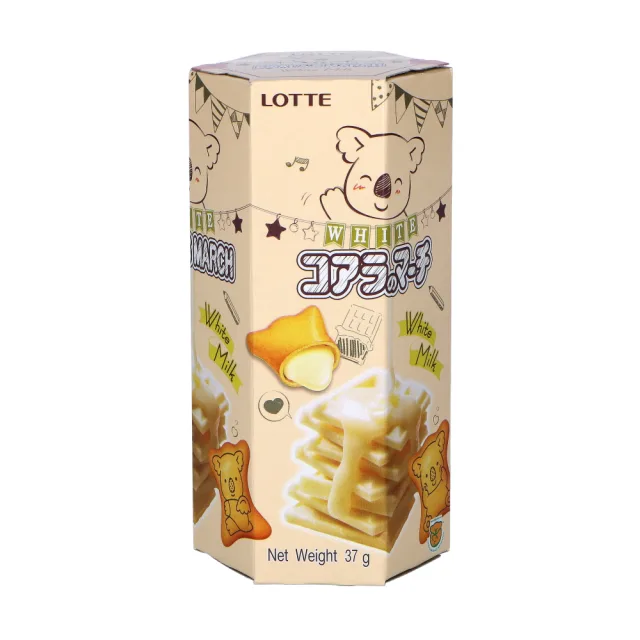 KOALA WHITE MILK 37GR