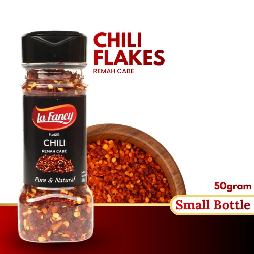 LA FANCY CHILI FLAKES 50GR(DOS=48)(MAR29)