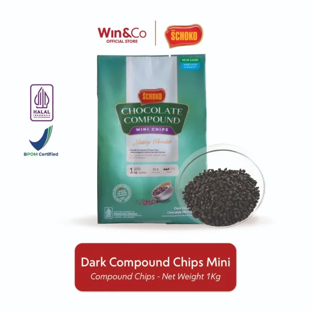 SCHOKO CHIP DARK MINI 1KG(DOS=5)(DES27)