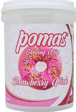 POMAS GLAZE STRAW 1KG (DOS=12)(JAN27)