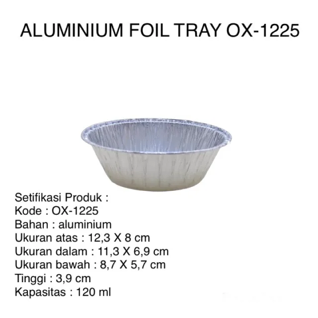 FOIL OX1225 120ML (A12,3X8) T3,9 (DOS=1000)