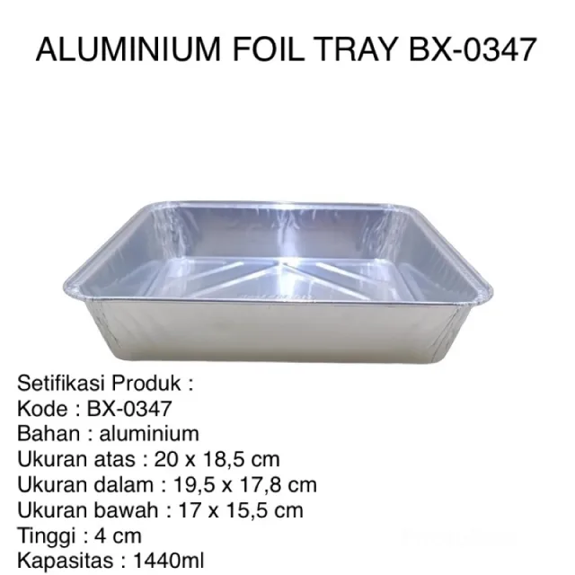 FOIL BX0347 1400ML A(20X18,5) T4 (DOS=400)