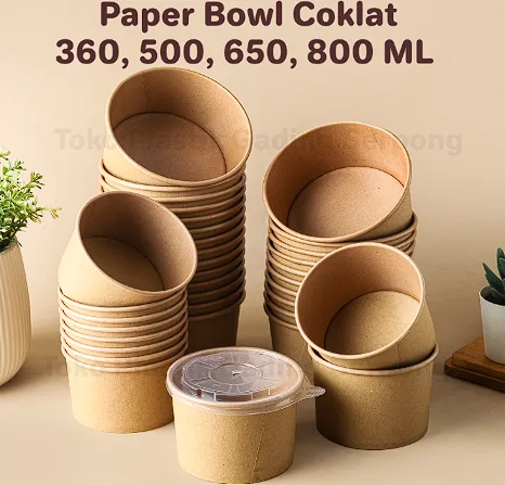 CHEFFY PBOWL KRAFT 650ML @25 (DOS=20PACK)
