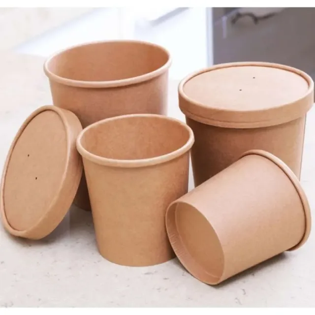PBOWL BROWN 8OZ +LID @25 (DOS=200)