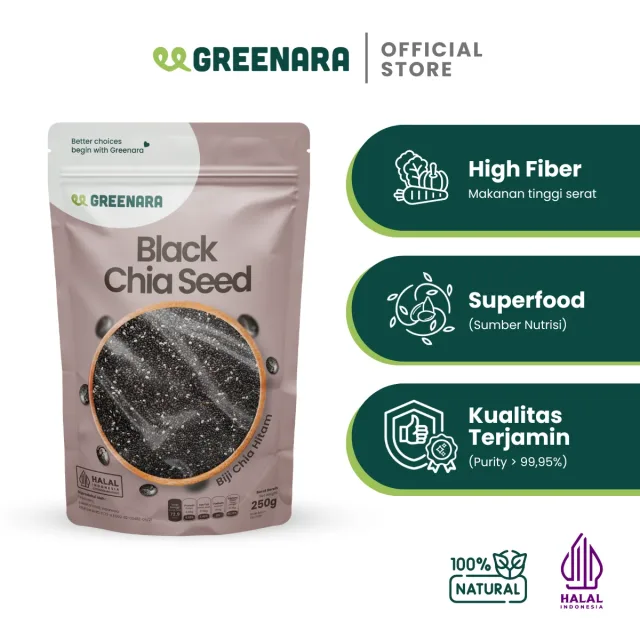 GREENARA CHIA SEED 250GR(DOS=12)(AGS27)