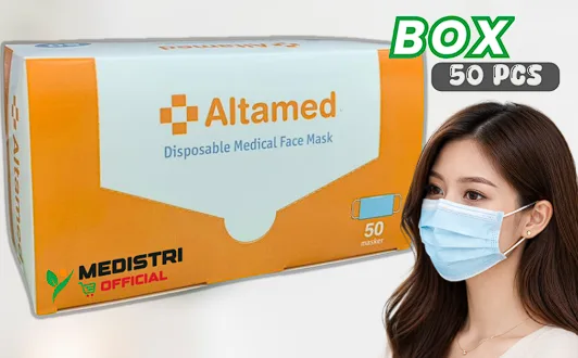 ALTAMED MASKER BIRU (BOX=50)(DOS=40)