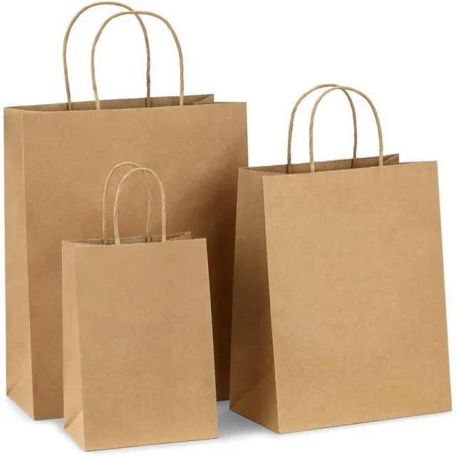 PAPERBAG BROWN 27X30 CM (PACK=10)
