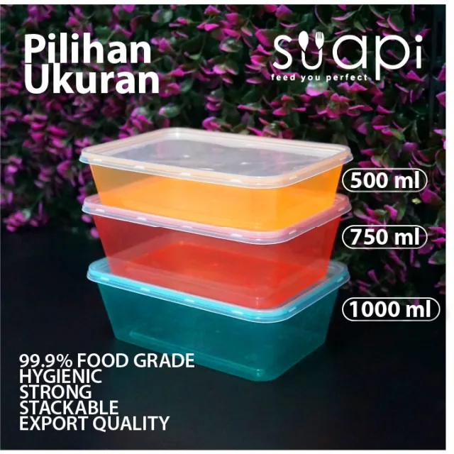 SUAPI RECT RED 500ML @25 (DOS=300)