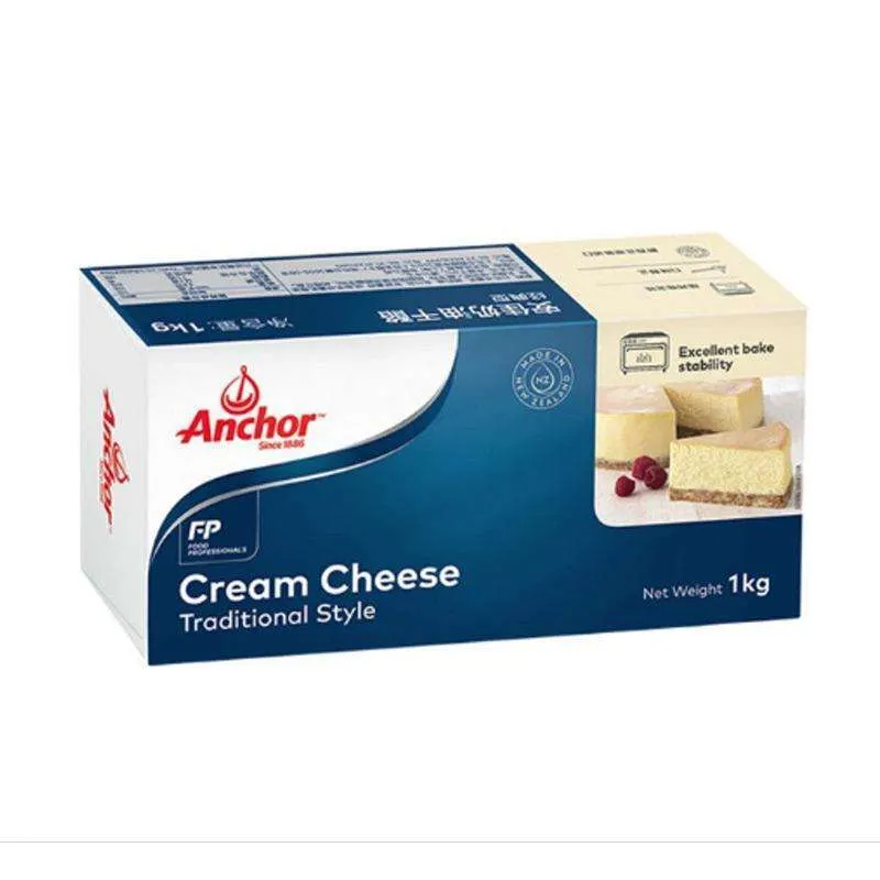 ANCHOR CREAM CHEESE 1KG (DOS=12)(MAR27)