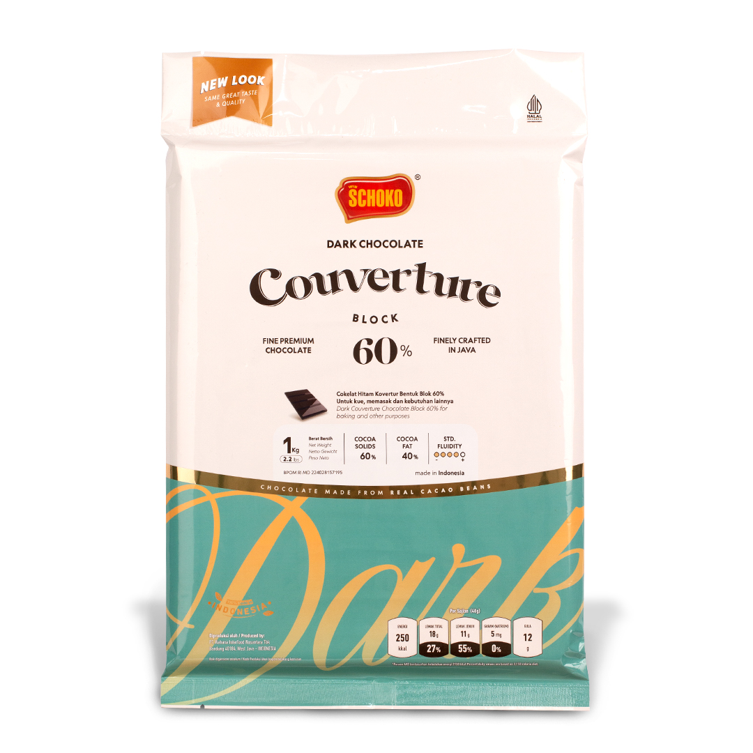 SCHOKO COUVERTURE 60% 1KG(DOS=12)(JUL28)