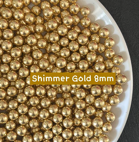 SPR11 SPRINKLE GOLD 8MM (PCS=1KG )