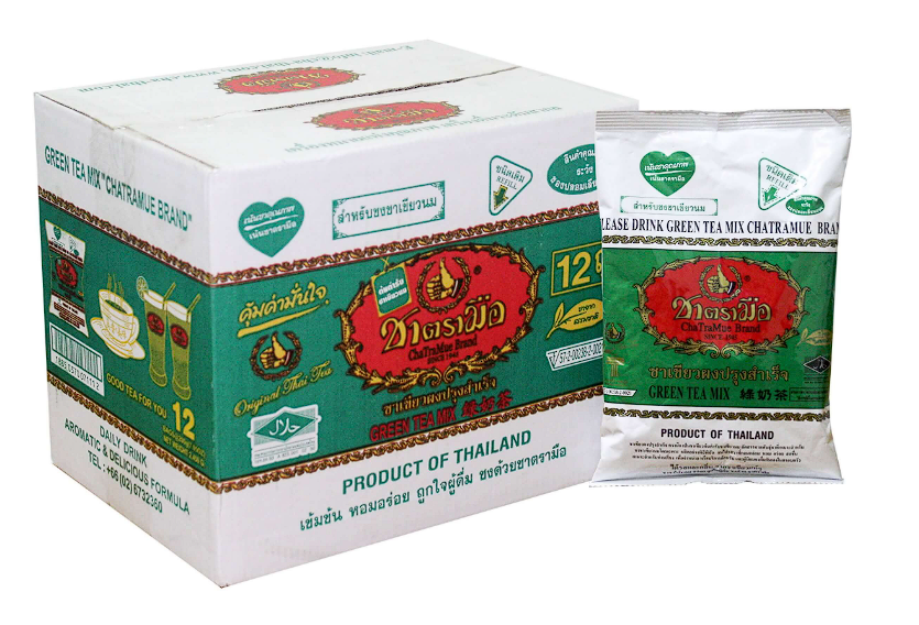 CHATRAMUE GREENTEA 200GR(DOS=12)(DES27)