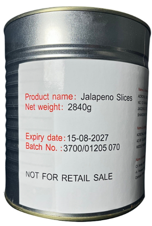 ACRO JALAPENO 2,84KG(DOS=6)(AGS27)
