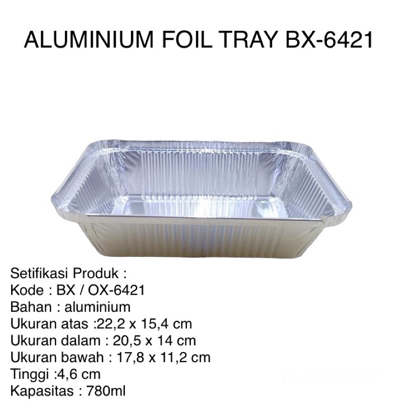 FOIL BX6421 780ML (P20L15T6) (DOS=1000)