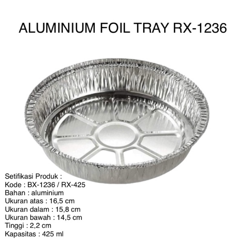 FOIL RX1236 425ML (DA16,5T2,2) (DOS=1000)
