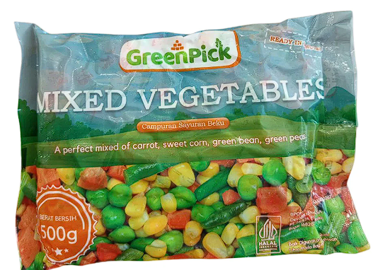 GREENPICK VEGETABLE 500GR(DOS=20)(MEI27)