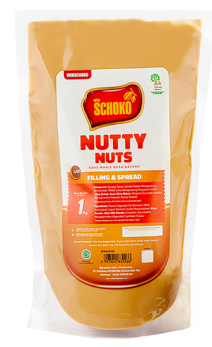 SCHOKO TOPFIL NUT 1KG(DOS=)(FEB27)