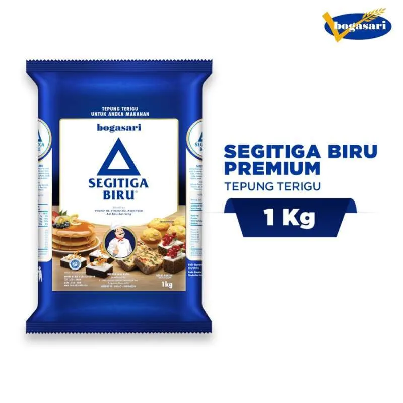 SEGITIGA BIRU PREMIUM 1KG(DOS=12)(OKT27)