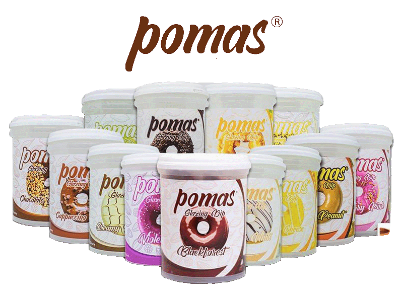 POMAS GLAZE MOCCA 1KG (DOS=12)(AGS25)
