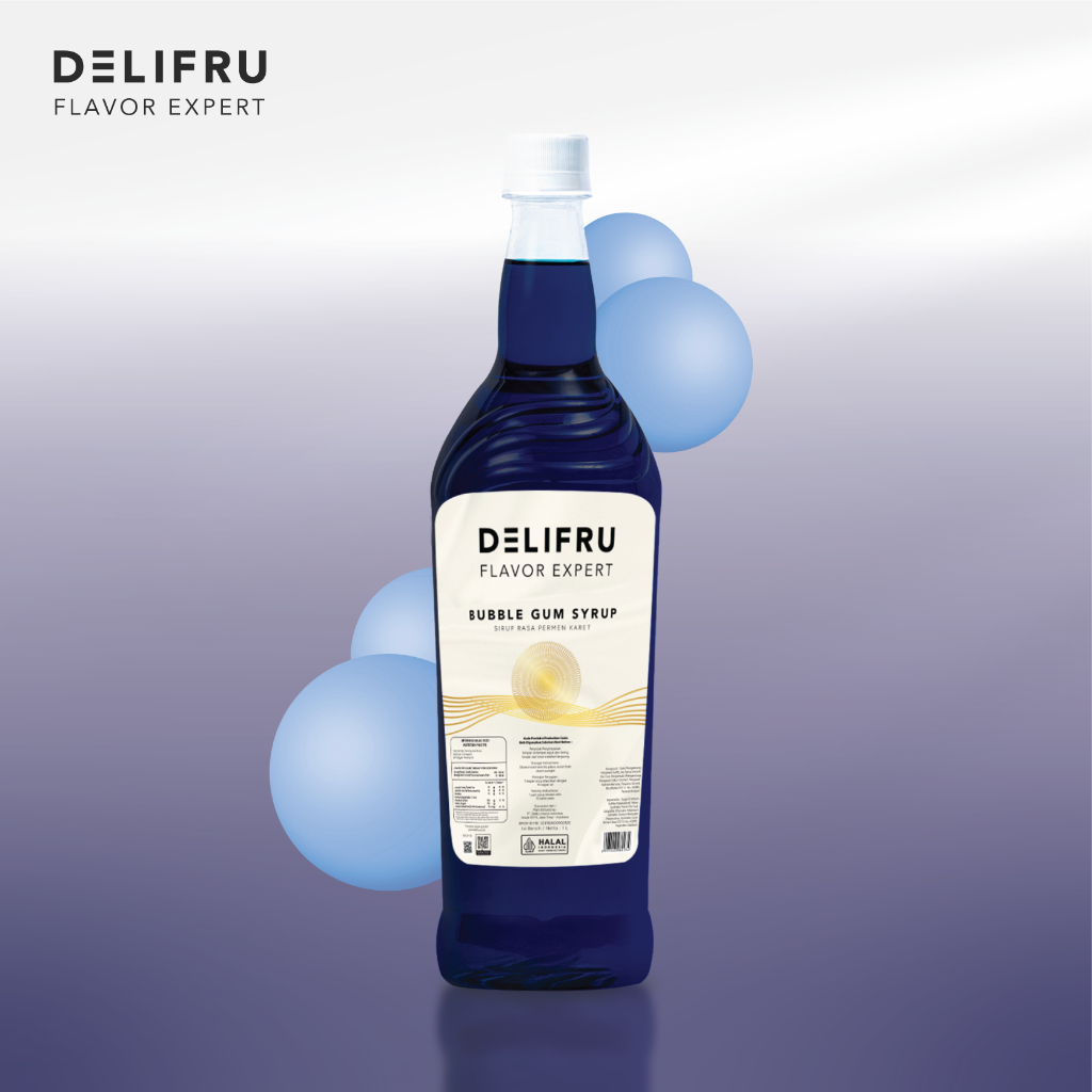 DELIFRU SY BUBBLE GUM 1L (DOS=6)(FEB27)