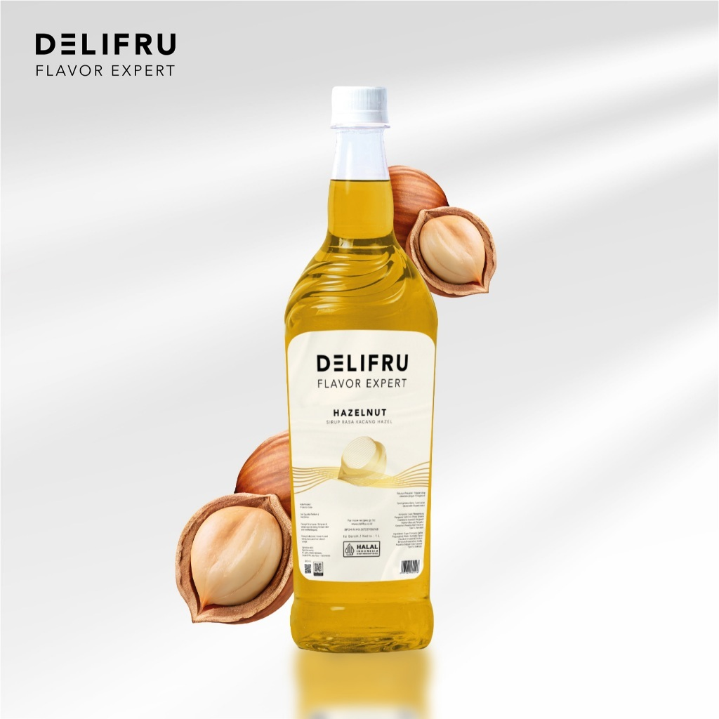 DELIFRU SY HAZELNUT 1L(DOS=6)(MAR27)