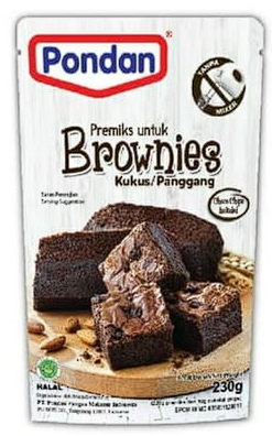 PONDAN BROWNIES 230GR(DOS=48)(FEB28)