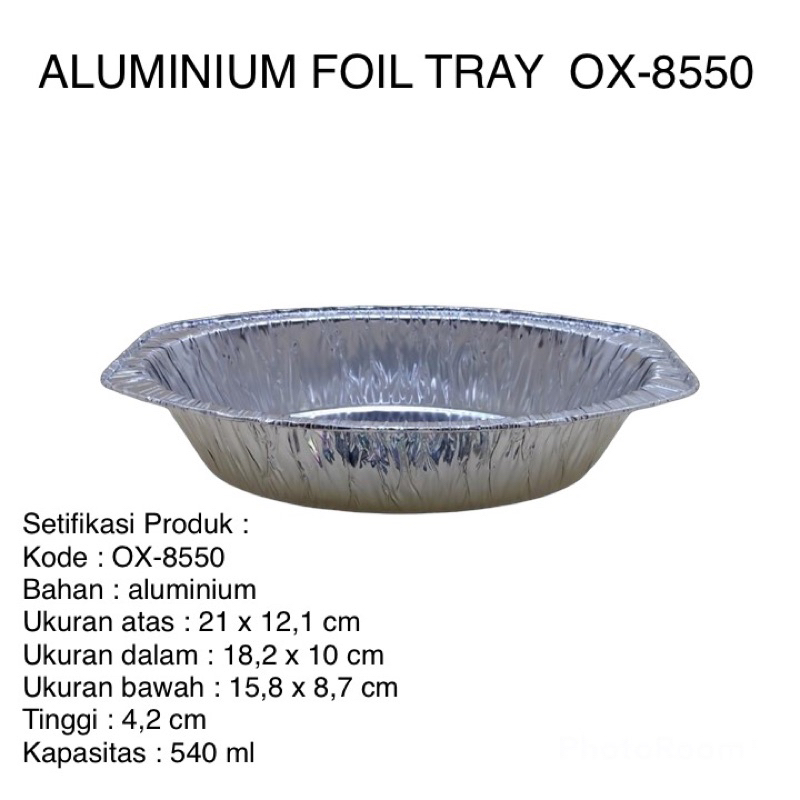 FOIL OX8550 540ML P20L11T4 (DOS=1000)
