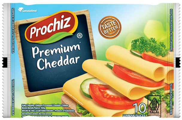 PROCHIZ CHEDDAR SLICE 10(DOS=24)(MEI27)