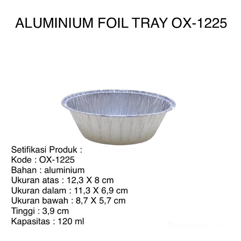 FOIL OX1225 120ML (A12,3X8) T3,9 (DOS=1000)