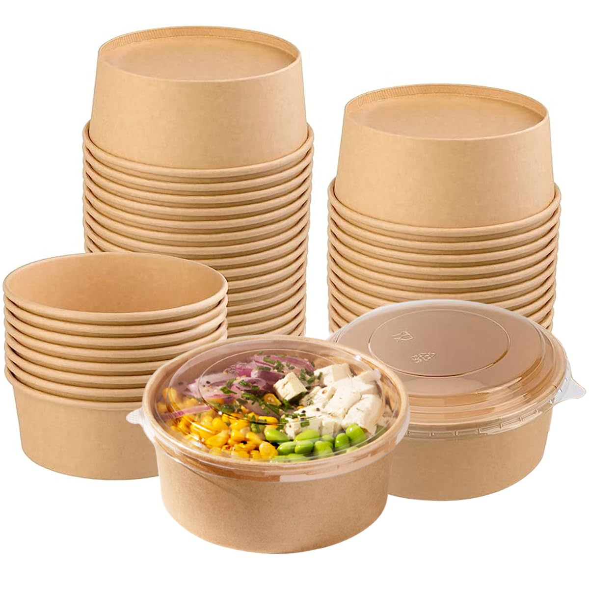 LID PBOWL SALAD 1.1L @50 (DOS=300)