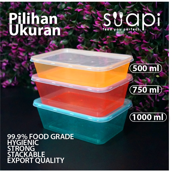 SUAPI RECT RED 500ML @25 (DOS=300)