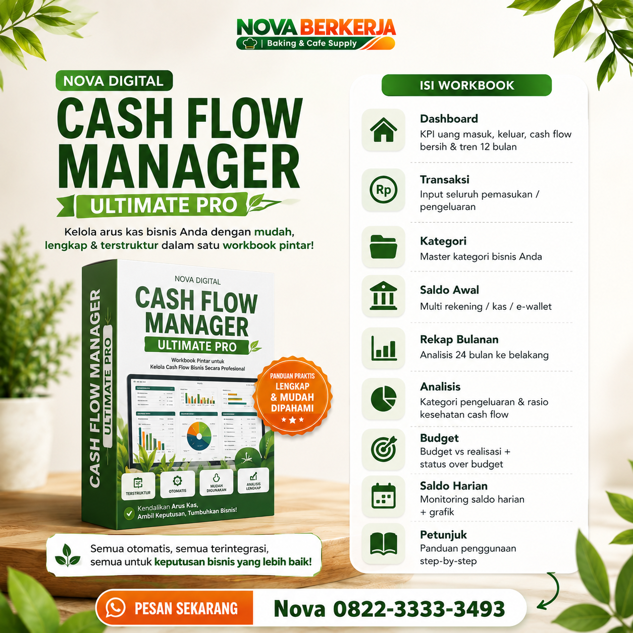 NOVA Cash Flow Manager ULTIMATE PRO